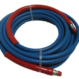 A+ 2 Wire Non-Marking Pressure Washer Hose - Blue, 3/8" ID