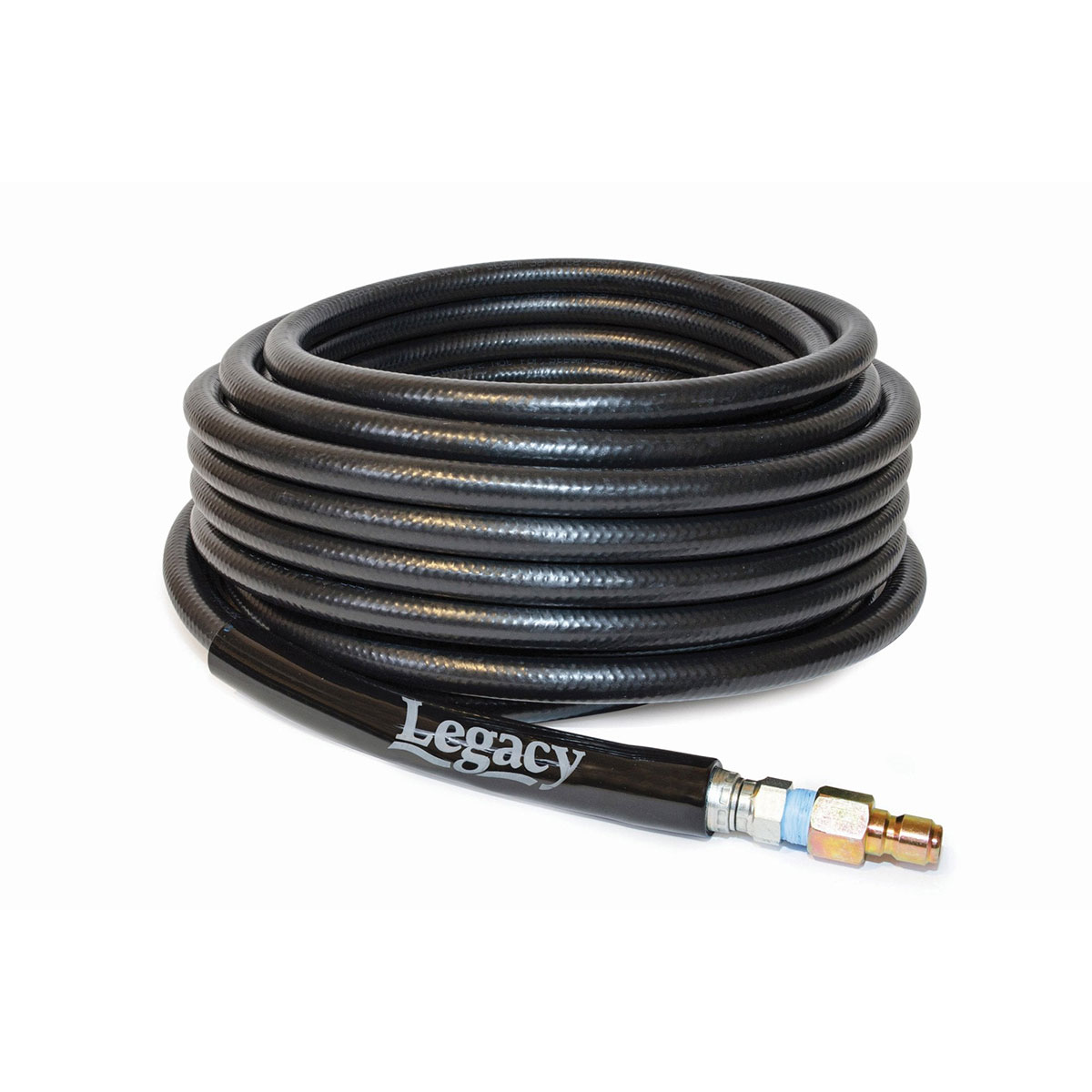 Legacy Swivel Pressure Washer Hoses: 3/8” ID, QC or M22 Ends, Up To 6000 PSI